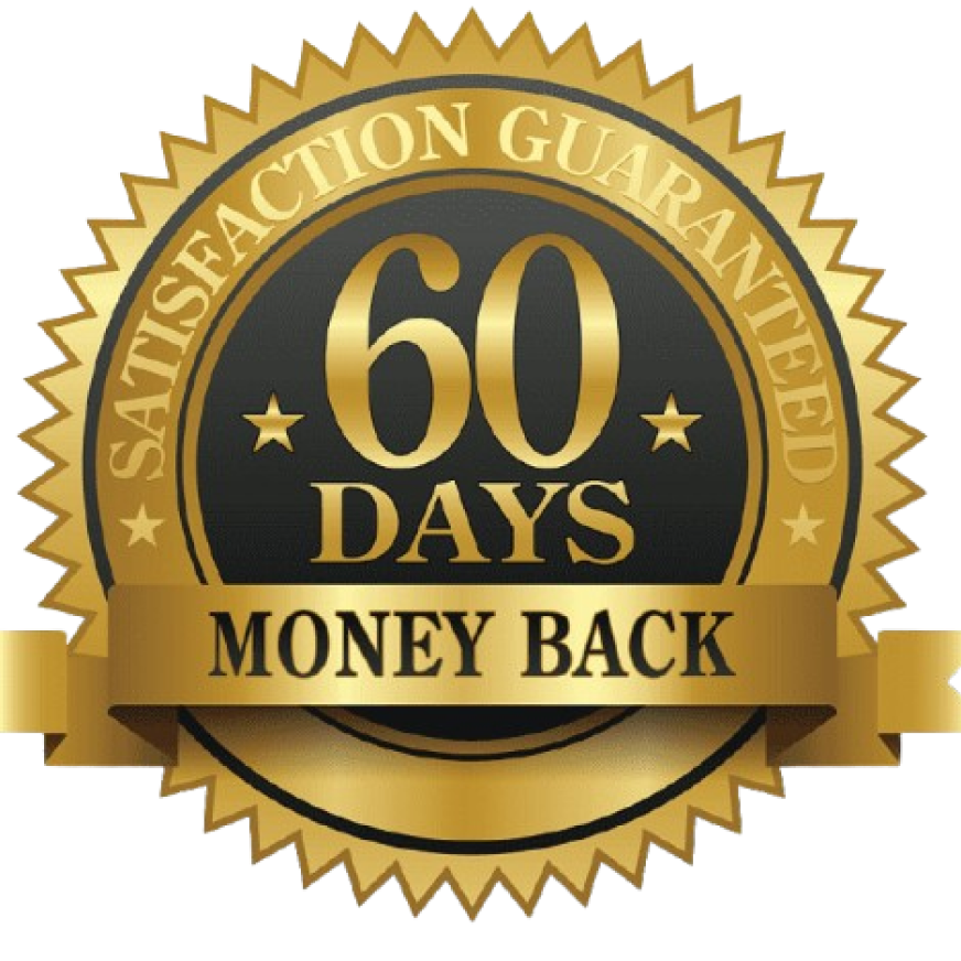 60 DAYS MONEY BACK